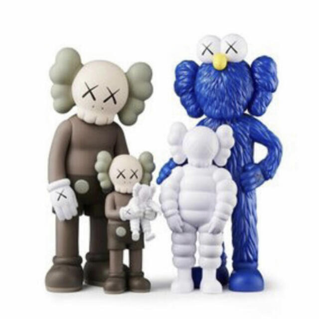 KAWS FAMILY BROWN/BLUE/WHITE