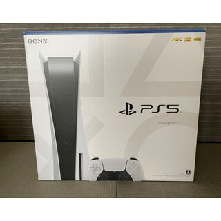 プレイステーション(PlayStation)のPS5 本体 PlayStation5 ディスクドライブ搭載 新品未開封(家庭用ゲーム機本体)