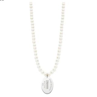 シュプリーム(Supreme)のSupreme Tiffany & Co Tag Pearl Necklace (ネックレス)