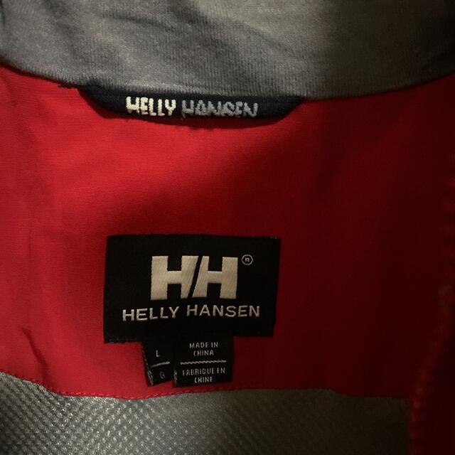 HELLY HANSEN(ヘリーハンセン)のヘリーハンセン　スキーウェア　マウンテンパーカー　メンズL 赤 メンズのジャケット/アウター(マウンテンパーカー)の商品写真