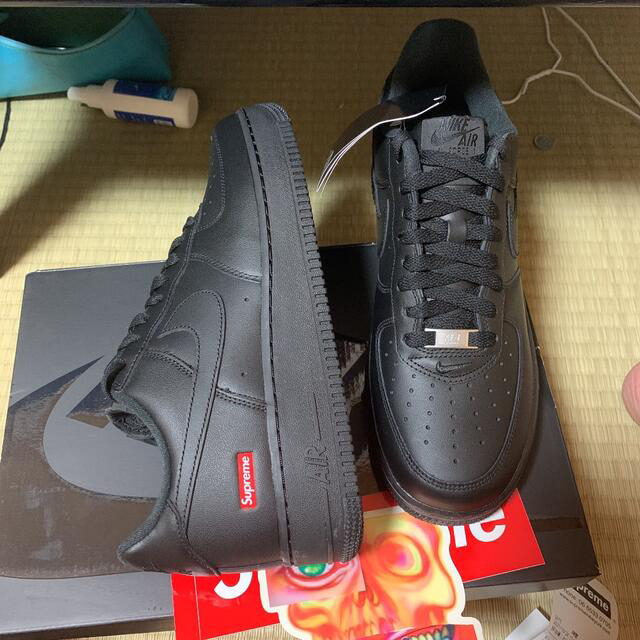 Supreme(シュプリーム)のSupreme Nike AF1 Black 27.0 エアフォース1 メンズの靴/シューズ(スニーカー)の商品写真