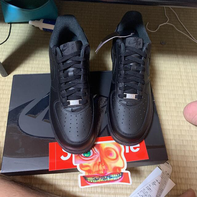 Supreme(シュプリーム)のSupreme Nike AF1 Black 27.0 エアフォース1 メンズの靴/シューズ(スニーカー)の商品写真