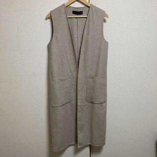 ザラ(ZARA)のZARA ニット　ロングジレ　(ベスト/ジレ)