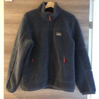 エルエルビーン(L.L.Bean)のL.L.BEAN LLビーン フリースジャケット MED-REG 美品ネイビーＳ(ブルゾン)