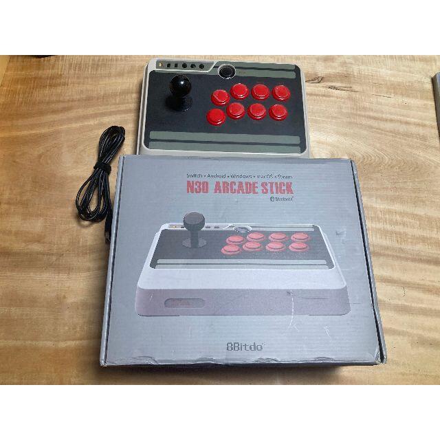 8Bitdo N30 ARCADE STICK エンタメ/ホビーのゲームソフト/ゲーム機本体(家庭用ゲーム機本体)の商品写真