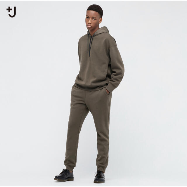 UNIQLO(ユニクロ)の新品タグ付☆ ユニクロ +j ドライスウェットパンツ　 オリーブ　xs メンズのトップス(スウェット)の商品写真