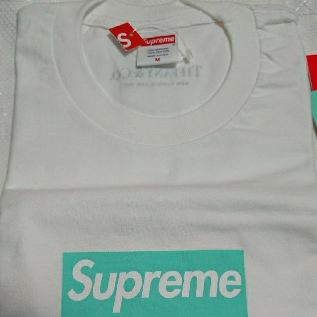 Supreme×Tiffany＆Co Box Logo Tee