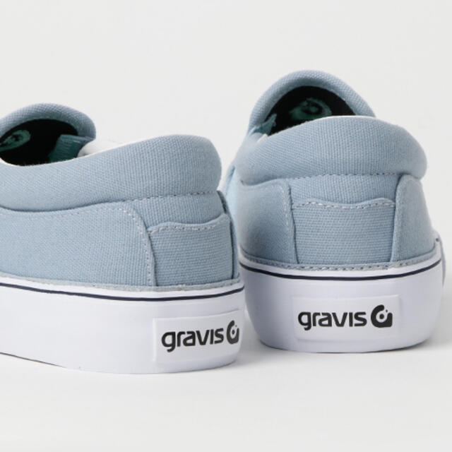 gravis(グラビス)のグラビス　クレイモア　コーデュロイ　ライトブルー　24cm メンズの靴/シューズ(スニーカー)の商品写真