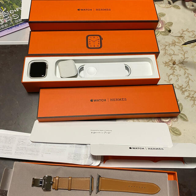 Apple Watch Series 6 44mm HERMES 純正バンド付属