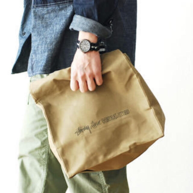 STUSSY Livin GENERAL STORE Brown Bagその他