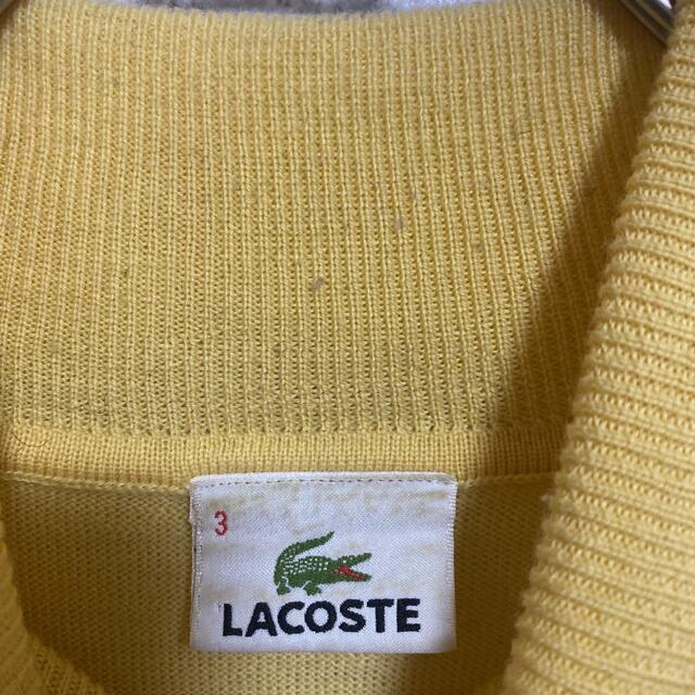 ラコステ　lacoste タートルネック　メンズ　　毛　ワンポイント　刺繍