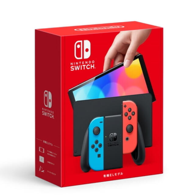 N S - 【新品】ニンテンドースイッチ 本体 有機ELモデル ネオンブルー