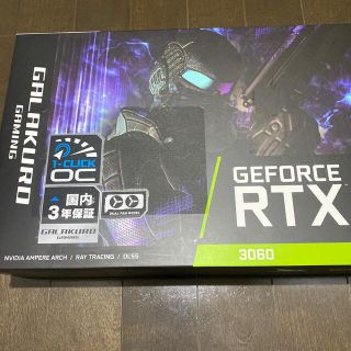 玄人志向 GeForce RTX3060 新品(PC周辺機器)