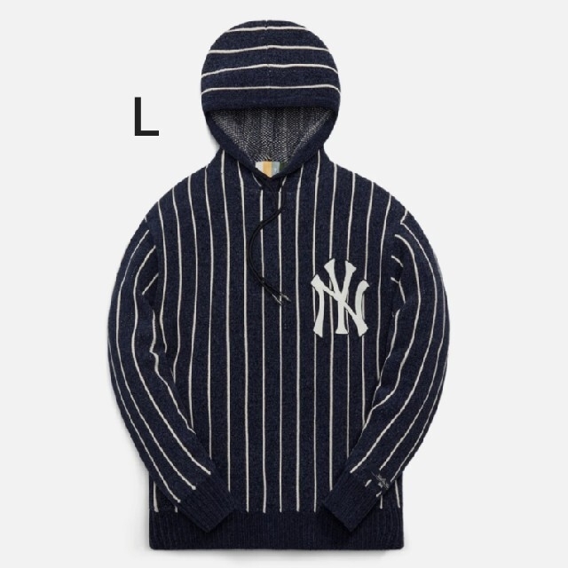 国内正規品 kith yankees ヤンキース ニットパーカー Lパーカー