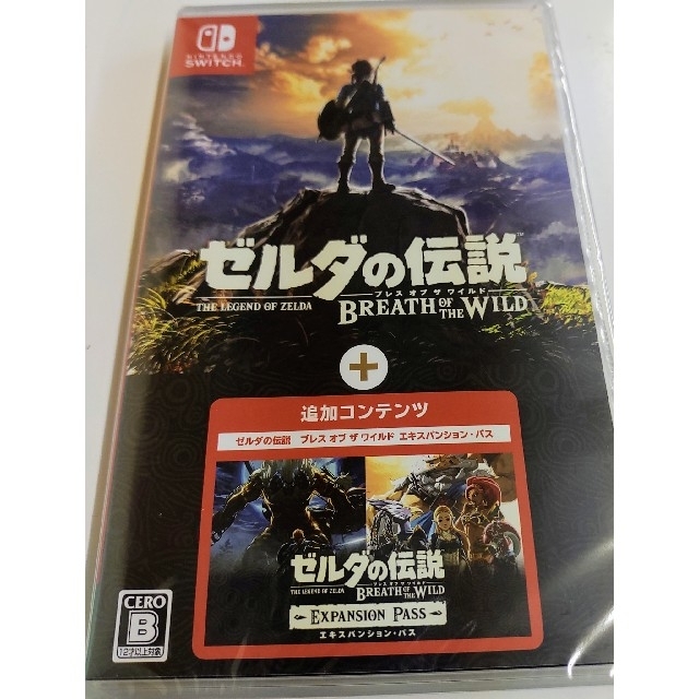 Nintendo Switch - ゼルダの伝説　ブレスオブザワイルド　エキスパンションパス　新品未開封