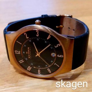 スカーゲン(SKAGEN)のスカーゲン(skagen) 腕時計　メンズ　レディース(腕時計)