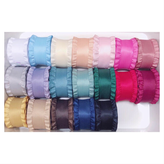 正規取扱店】 フリルリボン 38mm 各種パーツ - zoopalic.com