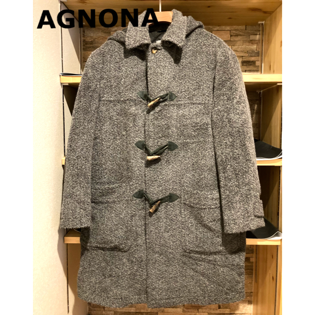 定価30万円】AGNONA アニオナ アルパカウールダッフルコート