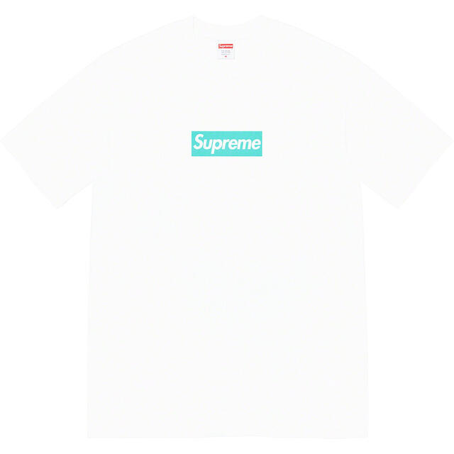 評価327件！Supreme Tiffany Box Logo Tee Tシャツ