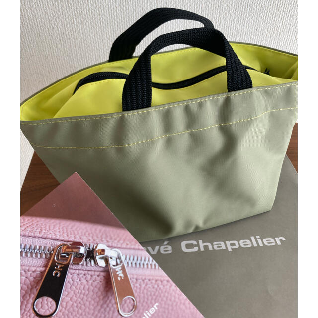 Herve Chapelier(エルベシャプリエ)の廃盤人気カラー　エルベシャプリエ   901 グレーズ　アニス レディースのバッグ(トートバッグ)の商品写真