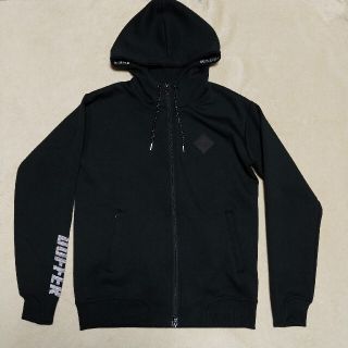 ザダファーオブセントジョージ(The DUFFER of ST.GEORGE)の★美品★DUFFER　DOUBLE-KNIT PARKA　パーカー　黒　Sサイズ(パーカー)