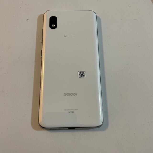 UQモバイル Galaxy A21 SCV49 ホワイト 1
