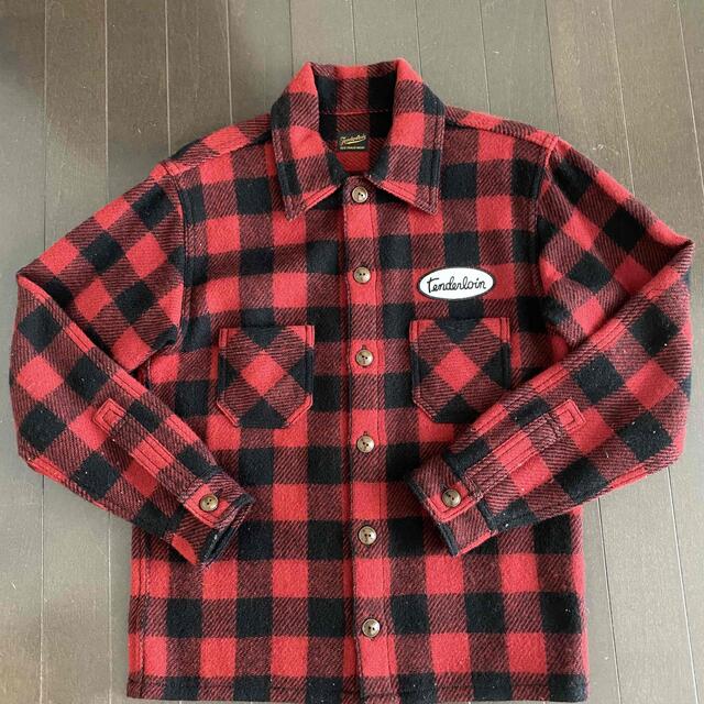 TENDERLOIN - TENDERLOIN BAFFALO JKT RED/BLACK S 本店限定の通販 by TENDERLOIN - TENDERLOIN BAFFALO JKT RED/BLACK S 本店限定の通販 by