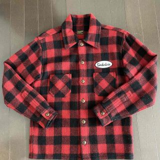 テンダーロイン(TENDERLOIN)のTENDERLOIN BAFFALO JKT RED/BLACK S 本店限定(ブルゾン)