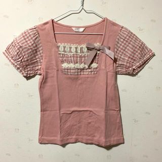 ピンクハウス(PINK HOUSE)のピンクトップス(Tシャツ(半袖/袖なし))