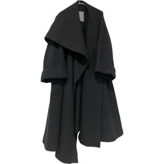 ヨウジヤマモト(Yohji Yamamoto)の ヴィンテージ 80's ヨウジヤマモト アシンメトリーコート 【1851】(ロングコート)