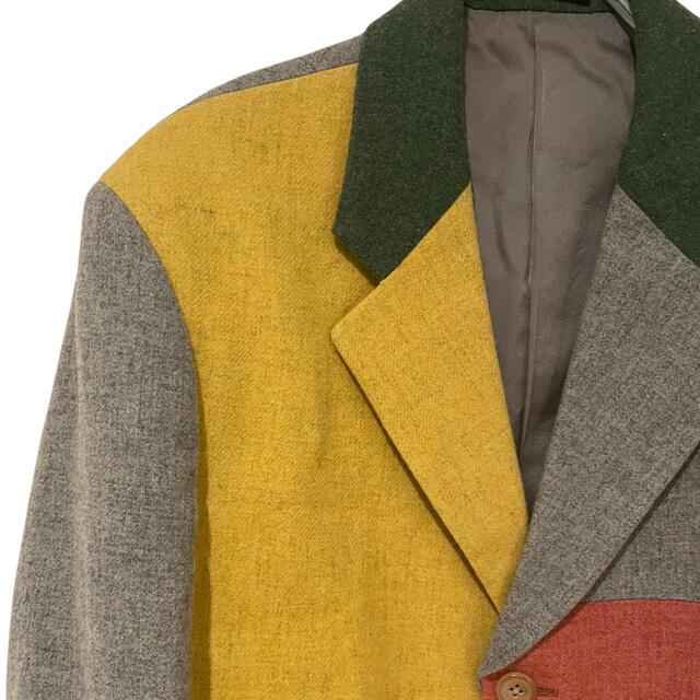 送料無料・名入れ彫刻 Yohji Yamamoto 切り替えジャケットとパンツ set