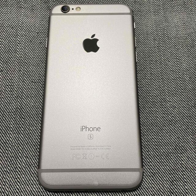 スマートフォン携帯電話iphone6s 64G スペースグレイ　docomo