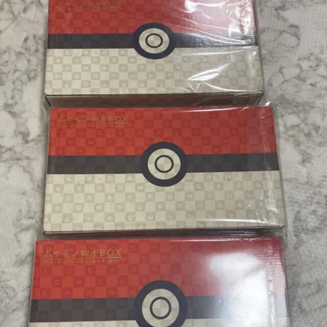 ポケモンカード ゲーム　切手　BOX  3セット