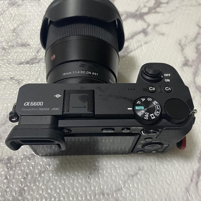 sony a6600  2020年6月購入　デジタル一眼カメラ　レンズ付き