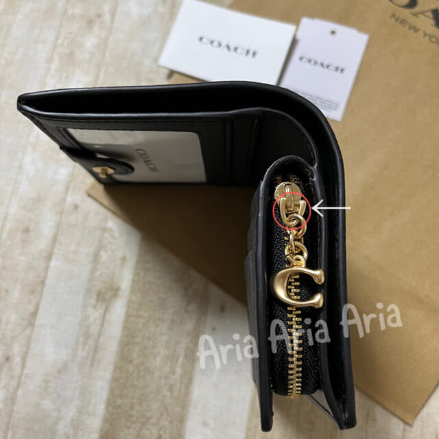 COACH(コーチ)の新品未使用 コーチ ウッドストック スヌーピー ブラウン シグネチャー ミニ財布 レディースのファッション小物(財布)の商品写真