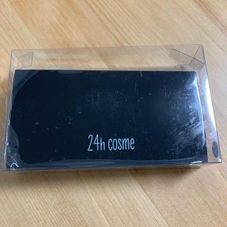 ニジュウヨンエイチコスメ(24h cosme)の24hコスメ　ミネラルパウダーファンデケース＆パフ(パフ・スポンジ)