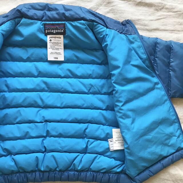 patagonia(パタゴニア)のパタゴニア　18m ダウンセーター キッズ/ベビー/マタニティのキッズ服男の子用(90cm~)(ジャケット/上着)の商品写真