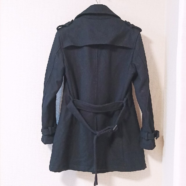 TORNADO MART(トルネードマート)のトルネードマート　コート　ジャケット　黒　ブラック　Mサイズ  メンズ メンズのジャケット/アウター(チェスターコート)の商品写真
