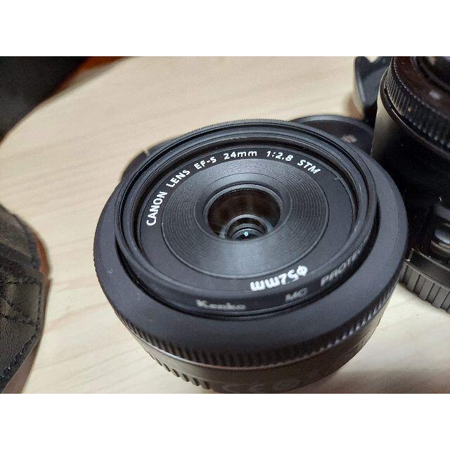 Canon(キヤノン)のEOS 40D &EF-S 24mm F2.8 &EF 50mm F1.8 ii スマホ/家電/カメラのカメラ(デジタル一眼)の商品写真