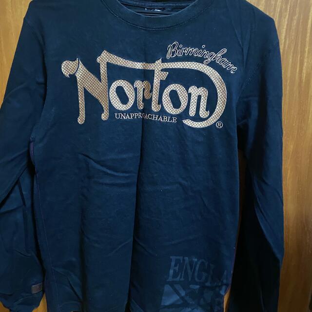 Norton(ノートン)の【レア】Norton メンズ 刺繍 ロンT メンズのトップス(Tシャツ/カットソー(七分/長袖))の商品写真