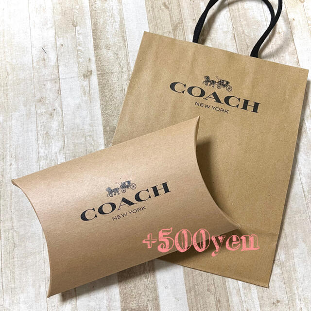 COACH(コーチ)の新品未使用 コーチ ベージュ ブラック チェーン ロゴ カード・コインケース レディースのファッション小物(コインケース)の商品写真