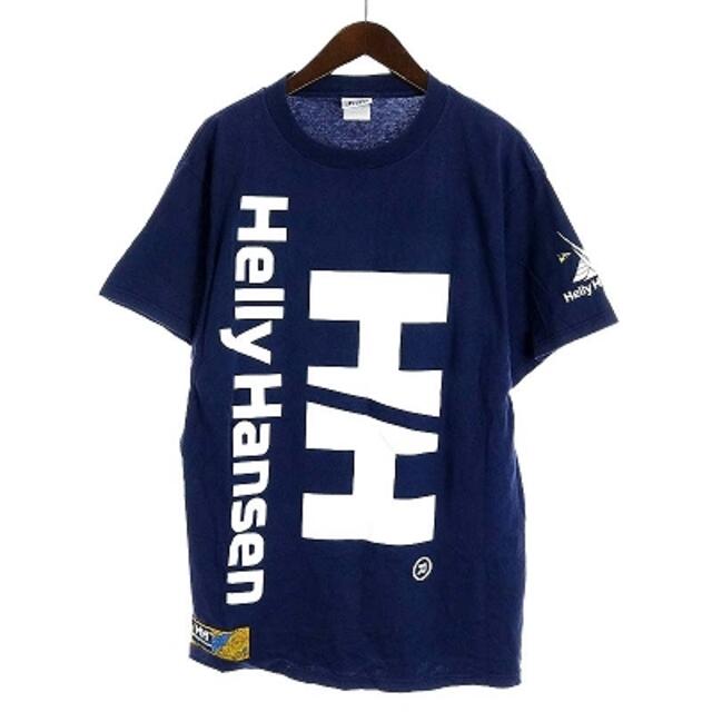 HELLY HANSEN(ヘリーハンセン)のヘリーハンセン SEA GEAR 90's Tシャツ カットソー ロゴ L 紺 メンズのトップス(Tシャツ/カットソー(半袖/袖なし))の商品写真