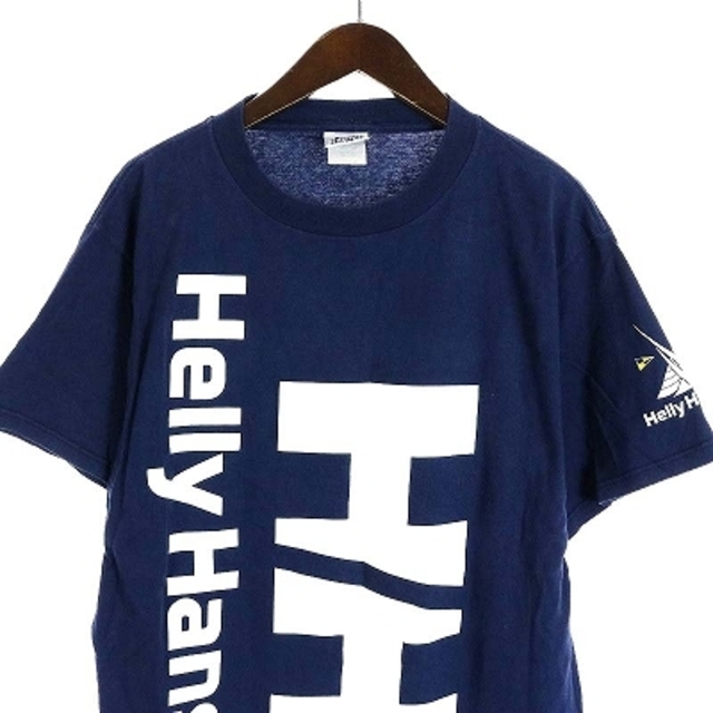 HELLY HANSEN(ヘリーハンセン)のヘリーハンセン SEA GEAR 90's Tシャツ カットソー ロゴ L 紺 メンズのトップス(Tシャツ/カットソー(半袖/袖なし))の商品写真