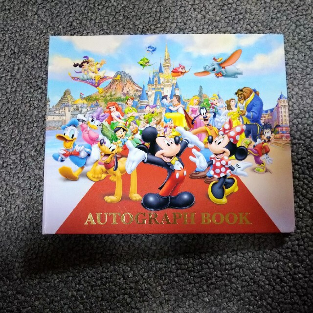 Disney(ディズニー)のディズニー　AUTOGRAH BOOK　サイン帳 エンタメ/ホビーのおもちゃ/ぬいぐるみ(キャラクターグッズ)の商品写真