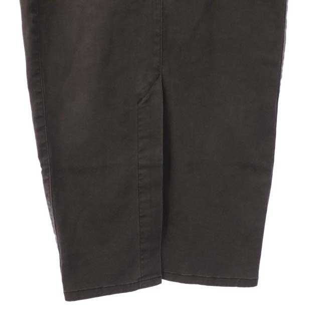DEUXIEME CLASSE(ドゥーズィエムクラス)のドゥーズィエムクラス 19SS 製品染めタイトスカート ロング チャコールグレー レディースのスカート(ロングスカート)の商品写真