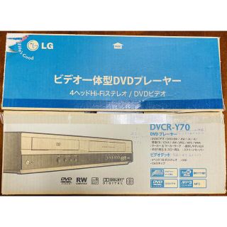 LG Electronics - LG ビデオ一体型DVDプレーヤー DVCR-Y70 VHSビデオデッキ