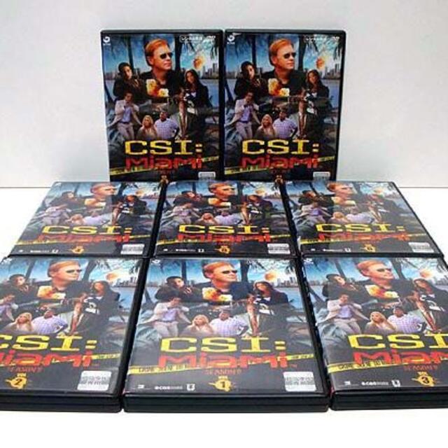 CSIマイアミ/シーズン9 全8巻 美品 検)DVD/テレビドラマ/海外