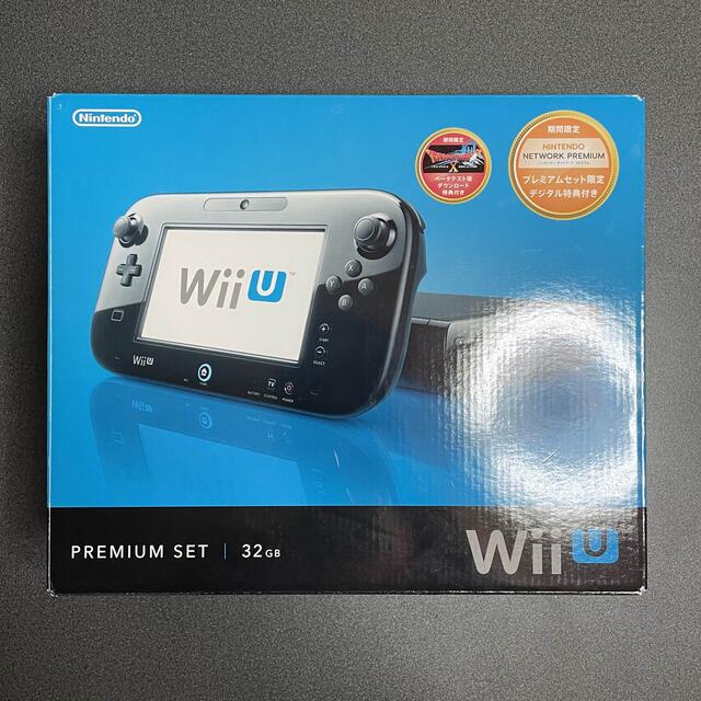 美品 Wii U 本体 プレミアムセット 32GB kuro ゼルダ ソフト付