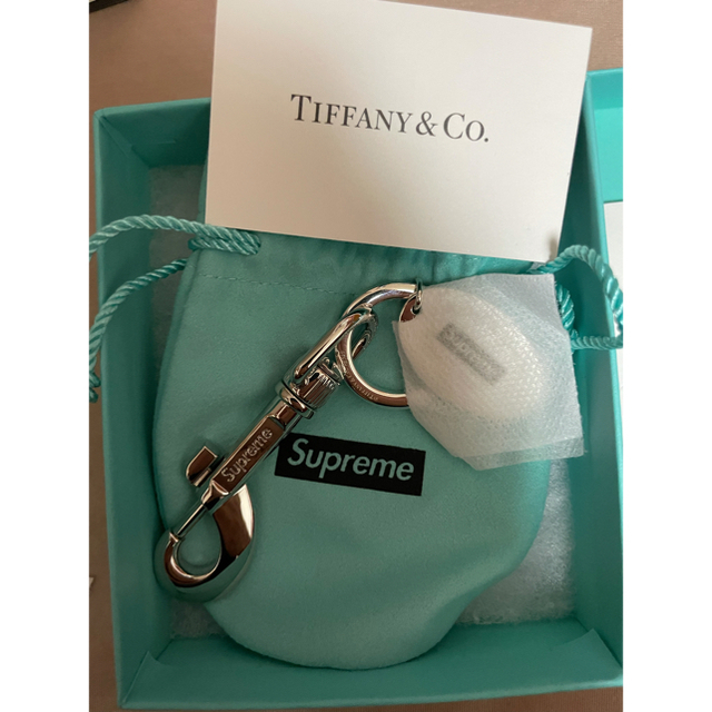Supreme(シュプリーム)のSupreme Tiffany & Co. Oval Tag Keyring メンズのファッション小物(キーホルダー)の商品写真