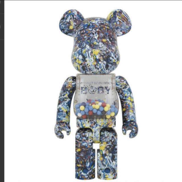 BE@RBRICK B@BY Jackson Pollock Studioメディコムトイ